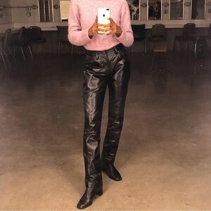Vintage Gap REAL Leather Pants​